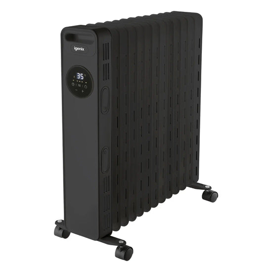 Digital Oil Filled Radiator in Black