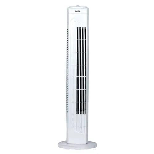 29 Inch Tower Fan in White