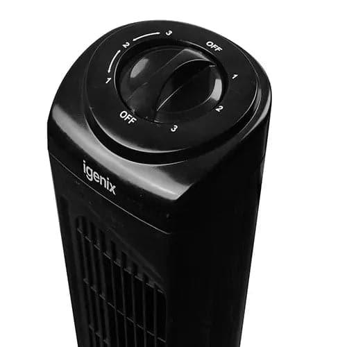 Tower Fan in Black