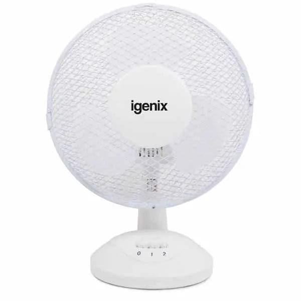 9 INCH DESK FAN WHITE