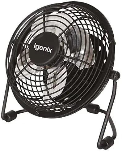 Igenix DF0004 4 INCH USB DESK FAN BLACK