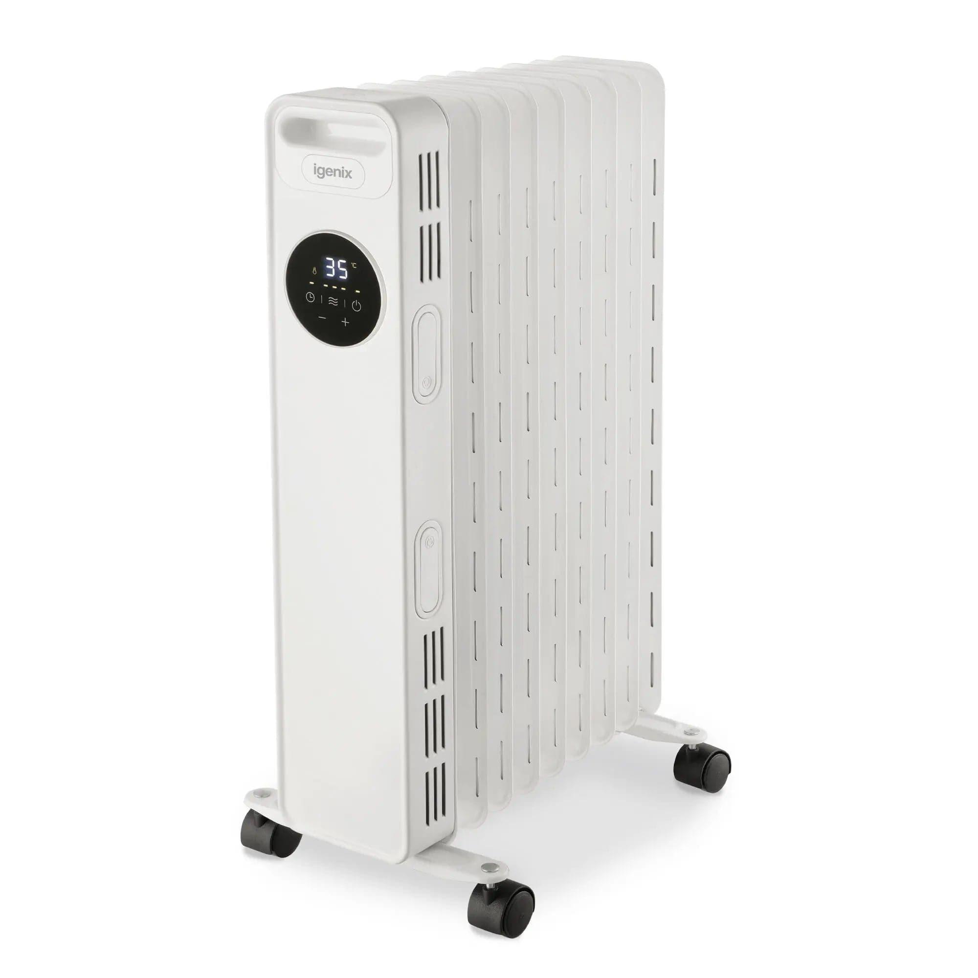 Igenix IG2620 White Oil Radiator | Manual Heating – BRIGHT AIR